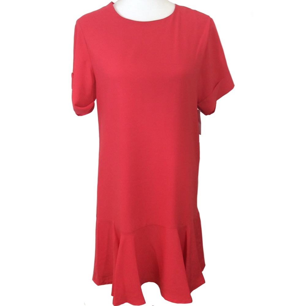 COPY - Chelsea 28 Red Grenadine Drop Waist Dress